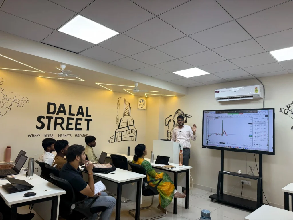 JamaDhan class in session at Jaipur Institute.